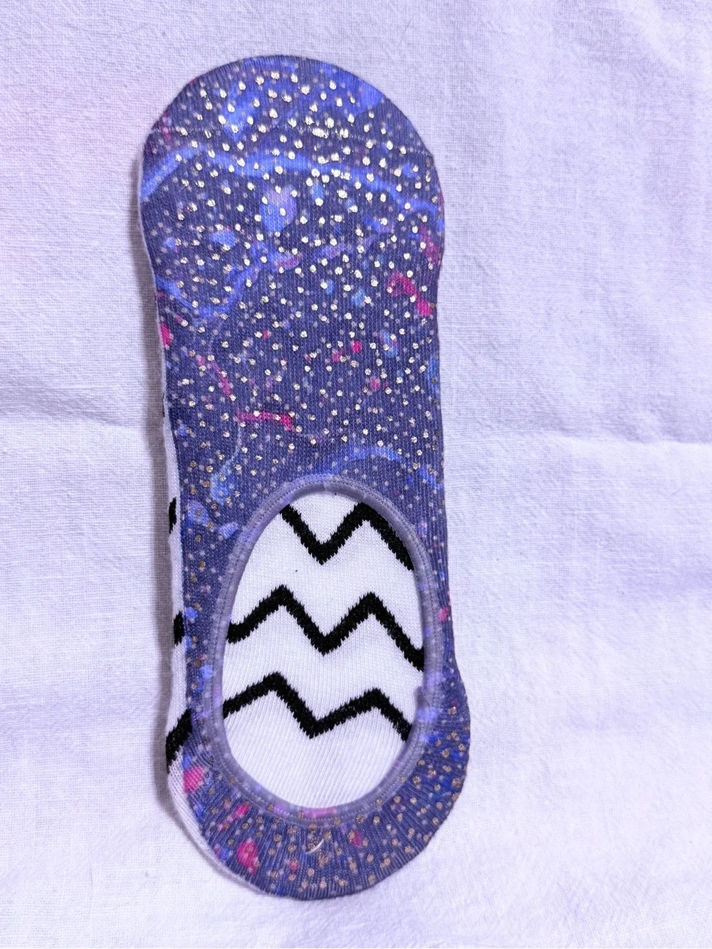 NWOT-Lane Bryant Women’s 9-11 Five-Pair Print Mesh Liner Socks